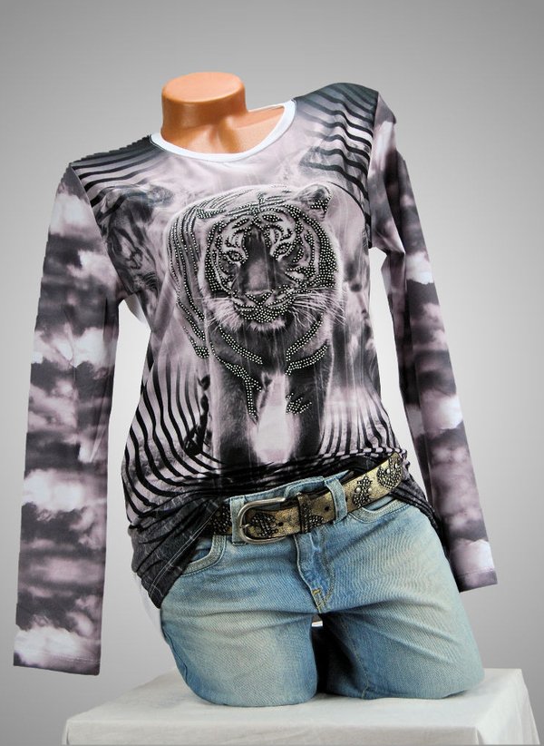 Body Needs Shirt Longsleeve Tiger