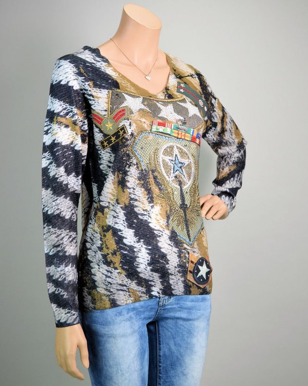 Missy Pullover MILITARY STYLE